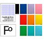 Cuaderno espiral liderpapel a4 smart tapa blanda 80h 75gr cuadro 3 mm con margen colores surtidos