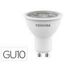 Bombilla led toshiba gu10 5.5w 3000k luz calida