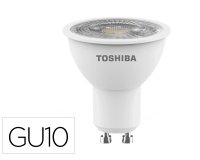 Bombilla led toshiba gu10 5.5w 3000k luz calida