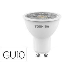 Bombilla led toshiba gu10 5.5w 3000k luz calida