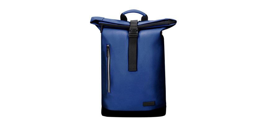 Mochila antartik roll pack waterproof enrollable gran capacidad azul marino 480x130x280mm