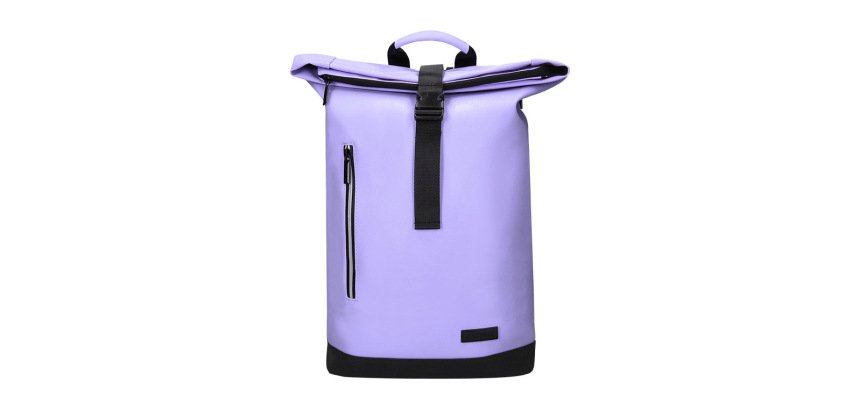 Mochila antartik roll pack waterproof enrollable gran capacidad color lavanda 480x130x280mm