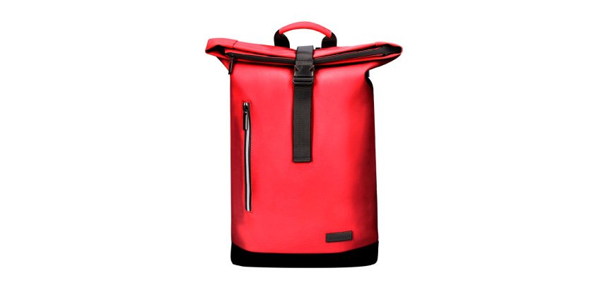 Mochila antartik roll pack waterproof enrollable gran capacidad granate 480x130x280 mm