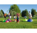Semi esfera equilibrio amaya termoplastico antideslizante pack de 4 unidades varios tamaños colores surtidos