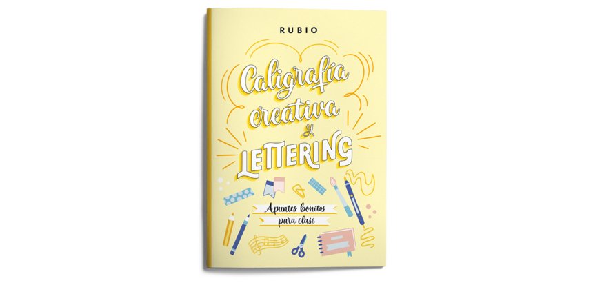 Cuaderno rubio lettering caligrafia creativa apuntes bonitos para clase