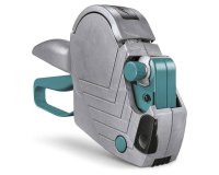 Etiquetadora meto basic s 822 starter kit 1 rodillo 8 caracteres alfanumericos para etiquetas 22x12 mm