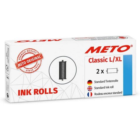 Rodillo entintador meto classic l /xl caja de 2 unidades