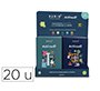 Cuaderno rubio entrena tu mente activarte expositor sobremesa 10 unidades n 1 y 10 unidades n 2