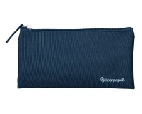 Estuche portatodo liderpapel plano ancho una cremallera 200x100 mm azul marino