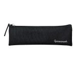 Estuche portatodo liderpapel plano estrecho una cremallera 200x60 mm negro