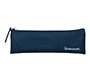 Estuche portatodo liderpapel plano estrecho una cremallera 200x60 mm azul marino