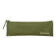 Estuche portatodo liderpapel plano estrecho una cremallera 200x60 mm verde militar