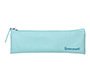 Estuche portatodo liderpapel plano estrecho una cremallera 200x60 mm azul celeste