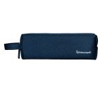 Estuche portatodo liderpapel classic rectangular con asa 210x70mm azul marino