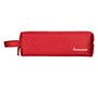 Estuche portatodo liderpapel classic rectangular con asa 210x70mm rojo