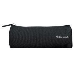 Estuche portatodo liderpapel classic cilindrico ancho 210x70mm negro