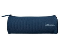 Estuche portatodo liderpapel classic cilindrico ancho 210x70mm azul marino