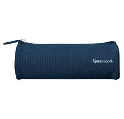 Estuche portatodo liderpapel classic cilindrico ancho 210x70mm azul marino