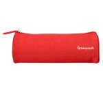 Estuche portatodo liderpapel classic cilindrico ancho 210x70mm rojo
