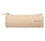 Estuche portatodo liderpapel classic cilindrico ancho 210x70mm crema