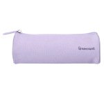 Estuche portatodo liderpapel classic cilindrico ancho 210x70mm lila