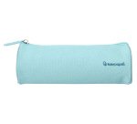 Estuche portatodo liderpapel classic cilindrico ancho 210x70mm azul celeste