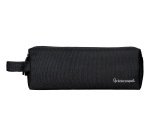 Estuche portatodo liderpapel classic rectangular con asa 2 cremalleras 210 x80mm negro
