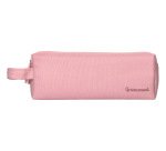 Estuche portatodo liderpapel classic rectangular con asa 2 cremalleras 210 x80mm rosa