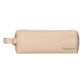 Estuche portatodo liderpapel classic rectangular con asa 2 cremalleras 210 x80mm crema