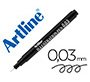 Rotulador artline calibrado micrometrico negro illustration pen ek-2803iln punta poliacetal 0,03mm