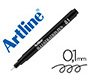Rotulador artline calibrado micrometrico negro illustration pen ek-281iln punta poliacetal 0,1mm