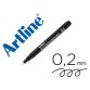 Rotulador artline calibrado micrometrico negro illustration pen ek-282iln punta poliacetal 0,2mm