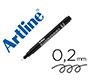Rotulador artline calibrado micrometrico negro illustration pen ek-282iln punta poliacetal 0,2mm