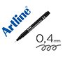 Rotulador artline calibrado micrometrico negro illustration pen ek-284iln punta poliacetal 0,4mm