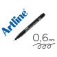 Rotulador artline calibrado micrometrico negro illustration pen ek-286iln punta poliacetal 0,6mm