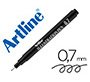 Rotulador artline calibrado micrometrico negro illustration pen ek-287iln punta poliacetal 0,7mm