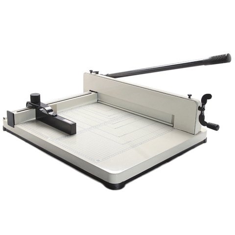 Guillotina q-connect kf14297 manual profesional largo del corte 430 mm capacidad 400 hojas