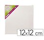 Bastidor liderpapel lienzo grapado trasero algodon 100% 12x12 cm gramaje 280g/m2