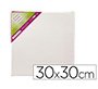 Bastidor liderpapel lienzo grapado trasero algodon 100% 30x30 cm gramaje 280g/m2
