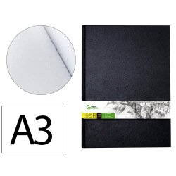 Bloc dibujo liderpapel esbozos encuadernado din a3 420x297 mm 100 hojas 100 gr/m2