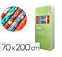 Papel de regalo liderpapel navidad rollo ancho 70 cm longitud 2 mt gramaje 60 g diseños surtidos c-2025