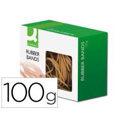 Gomillas elasticas q-connect 100 gr tamaños surtidos