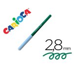 Rotulador carioca joy punta fina 2,8 mm lavable color verde