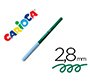 Rotulador carioca joy punta fina 2,8 mm lavable color verde