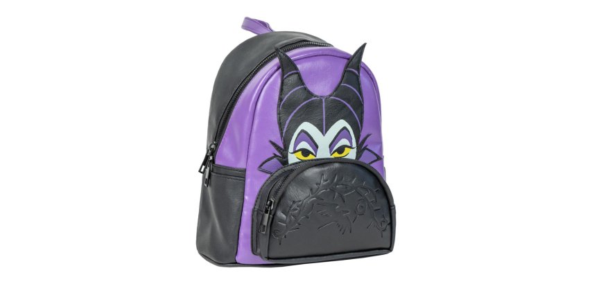 Mochila casual moda aplicaciones disney villanas 220x255x114 mm