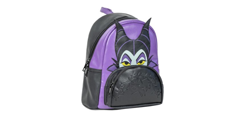 Mochila casual moda aplicaciones disney villanas 220x255x114 mm