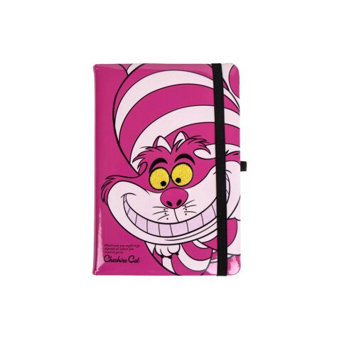 Cuaderno de notas premium disney alicia con gomilla din a5