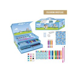 Set de papeleria coloreable maletin bluey