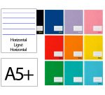 Libreta liderpapel smart a5 plus 32 hojas 75gr horizontal con margen