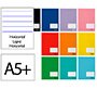 Libreta liderpapel smart a5 plus 32 hojas 75gr horizontal con margen